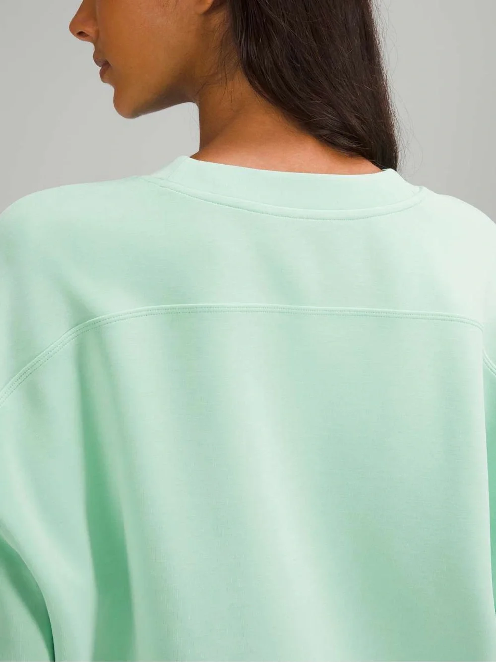 Like New - Lululemon Mint Green Cropped Sweatshirt (L)